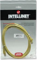  Intellinet Network Solutions Intellinet patch cord RJ45, snagless, kat. 6 UTP, 2m żółty (342360)
