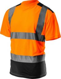  Neo T-shirt ostrzegawczy ciemny dół pomarańczowy rozmiar L (81-731-L)