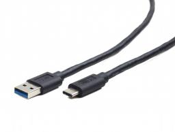 Kabel USB Gembird USB-A - USB-C 3 m Czarny (CCP-USB3-AMCM-10)