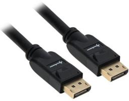 Kabel Sharkoon DisplayPort - DisplayPort 5m czarny (4044951021444)