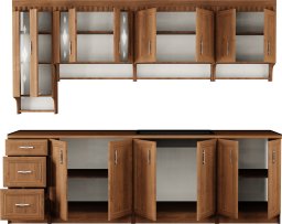 Halmar MARGARET 3 260 - KUCHNIA - ORZECH (12p=1kpl) - V-PL-K-MARGARET 3 260-ORZECH