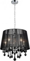Lampa wisząca Italux klasyczna czarny  (MDM-2572/5 BK)