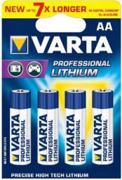  Varta Bateria Professional Lithium AA / R6 4 szt.