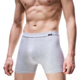Cornette Bokserki męskie AUTHENTIC Melanż jasny/szary r. 2XL
