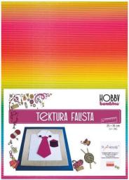 St. Majewski Tektura Falista E B4 25x35 5ark Tęcza Bambino Hobby (5907591303044)