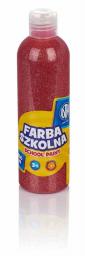  Astra Farba szkolna 250 ml brokatowa czerwona (301217043)