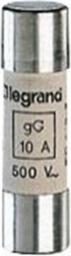  Legrand Wkładka bezpiecznikowa cylindryczna 10x38mm 10A gG 10szt (013310)