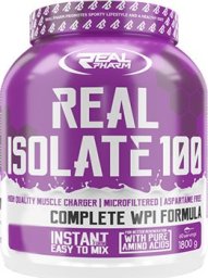 Real Pharm .Real Pharm Isolate 100 - 1800g JAR - VANILLA