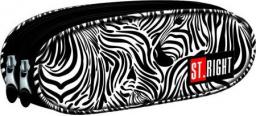 Piórnik St. Majewski saszetka dwukomorowa Zebra