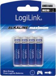  LogiLink Bateria Ultra Power AAA / R03 650mAh 4 szt.