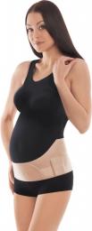 Pas ciążowy TOROS-GROUP ze wzmocnieniem beżowy r.4