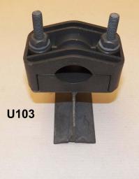  ALPAR Uchwyt U-1 do słupa wirowanego na taśmę (U103)
