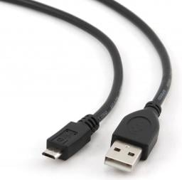 Adapter USB Gembird Czarny  (CCP-mUSB2-AMBM-0.1M)