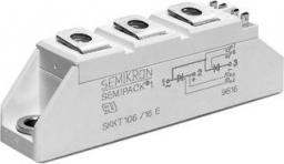  Semikron Elektronik GmbH Moduł tyrystorowy podwójny elektroizolowany 1,6kV 106A przyłącza śrubowe obudowa A46 (SKKT 106/16)