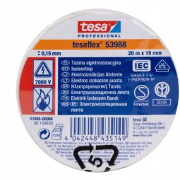 Tesa TAŚMA IZOLACYJNA TESAFLEX-7000V/20X19/W