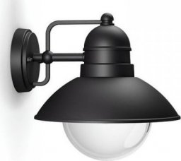 Kinkiet Philips PHILIPS - Hoverfly wall lantern black 1x60W 230V; czarny - 17237/30/PN