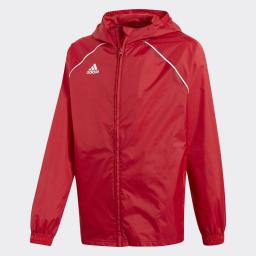 Adidas Kurtka piłkarska Core 18 RN Jacket Junior czerwona r. 128 cm (CV3743)