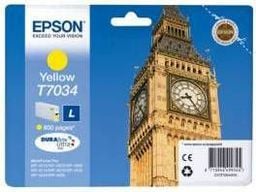 Tusz Epson C13T70344010 Yellow Oryginał  (C13T70344010)