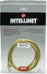  Intellinet Network Solutions Patch kabel Cat6 UTP 5m żółty (343725)