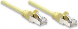  Manhattan Intellinet Patch kabel Cat6 UTP 0,5m żółty (342339)