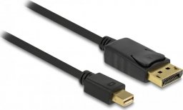 Kabel Delock DisplayPort Mini - DisplayPort 1m czarny (82698)