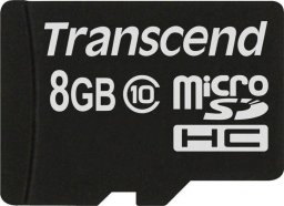 Karta Transcend 133x MicroSDHC 8 GB Class 10  (TS8GUSDC10)