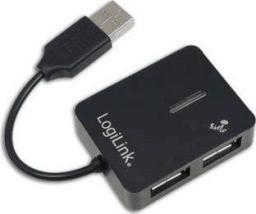 HUB USB LogiLink 4x USB-A 2.0 (UA0139)