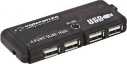 HUB USB Esperanza 4x USB-A 2.0 (EA-112)