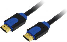 Kabel LogiLink HDMI - HDMI 5m czarny (CHB1105)