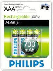  Philips Akumulator AAA / R03 700mAh 4 szt.