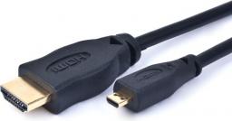 Kabel Gembird HDMI Micro - HDMI 1.8m czarny (CCHDMID6)