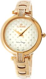 Zegarek Gino Rossi damski Bresi złoty (1024B-3D3)