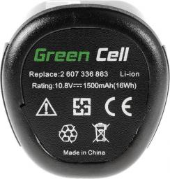  Green Cell Bateria Akumulator do Elektronarzędzi Bosch PMF PSM PSR 10,8 LI-2 10.8V 1.5Ah
