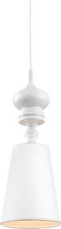 Lampa wisząca King Home Queen nowoczesna retro minimalistyczna klasyczna glamour biały  (5900168815469)