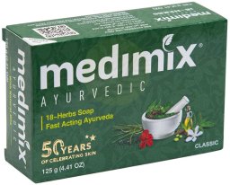 Medimix Mydełko 18 ziół do codziennej pielęgnacji skóry wrażliwej 125g Medimix