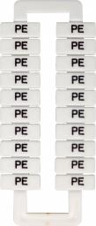  EM Group Oznacznik do złączek szynowych 2,5-70mm2 /PE/ biały 20szt. (43192)