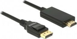 Kabel Delock DisplayPort - HDMI 4m czarny (85319)