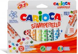 Carioca Pisaki - stemple, 12 kolorów (237175)
