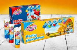 Otocki Farby plakatowe 6 kolorów w tubie 35ml.Otocki % BPZ