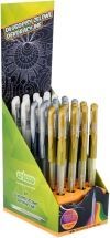  Amex Długopis żelowy Cricco deco pen mix kolor 0,7mm 24szt.displ.