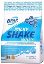 6PAK Nutrition Milky Shake Whey Vanilla Ice Cream 700g