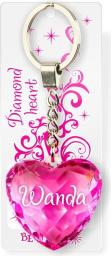 Breloczek Be Happy Brelok Serce Diamentowe - Wanda (BEHA0089)