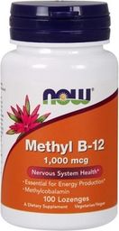  NOW Methyl B-12 1000mcg 100 pastylek