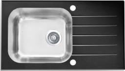 Zlewozmywak Alveus Zlewozmywak Vitro 78x43 satyna - czarny (1114558)