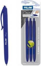  Milan Długopis P1 Touch niebieski (3szt)