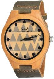 Zegarek Giacomo Design GD08003 Bamboo Wood