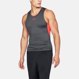 Under Armour Koszulka męska HG Comp Tank grafitowa r. XXL (1271335-076)