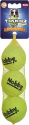  Nobby Piłka Tennis Ball M 6.5cm - 3 Sztuki