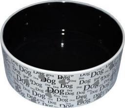  Yarro International Miska ceramiczna dla psa DOG czarno-biała 12.5x4 cm