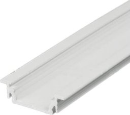 Mojeledy Profil aluminiowy led Groove10 wpuszczany meblowy do frezu biały TOPMET LUX00771 /2m/